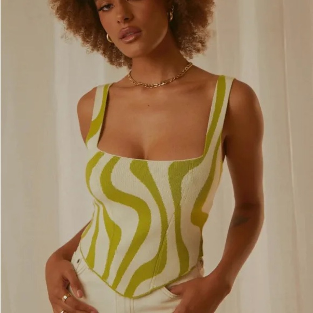 Peppermayo alfresco nights bustier top NTW - Picture 7 of 7